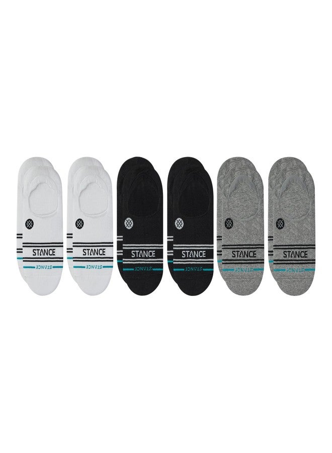 Stance Vital No Show Sock 6-Pack for Men and Women, Multicolor, Large - Image 1